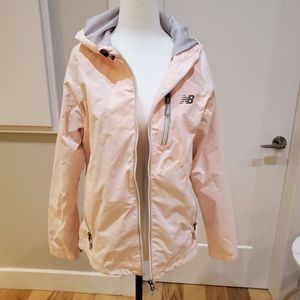New Balance pink wind breaker